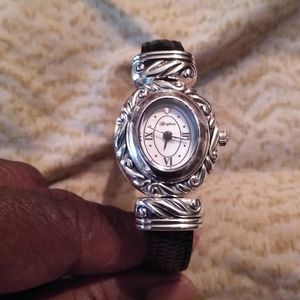 Brighton's Paris Reversible Leather Watch